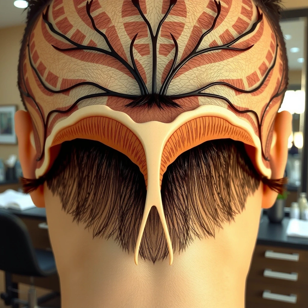 Ilustrasi Folikel Rambut